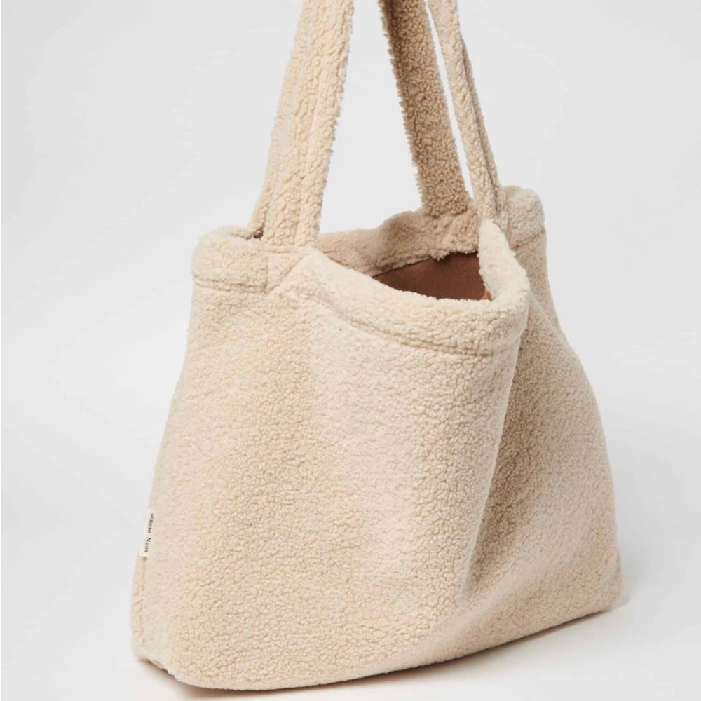 Studio Noos Ecru Teddy Mom Bag